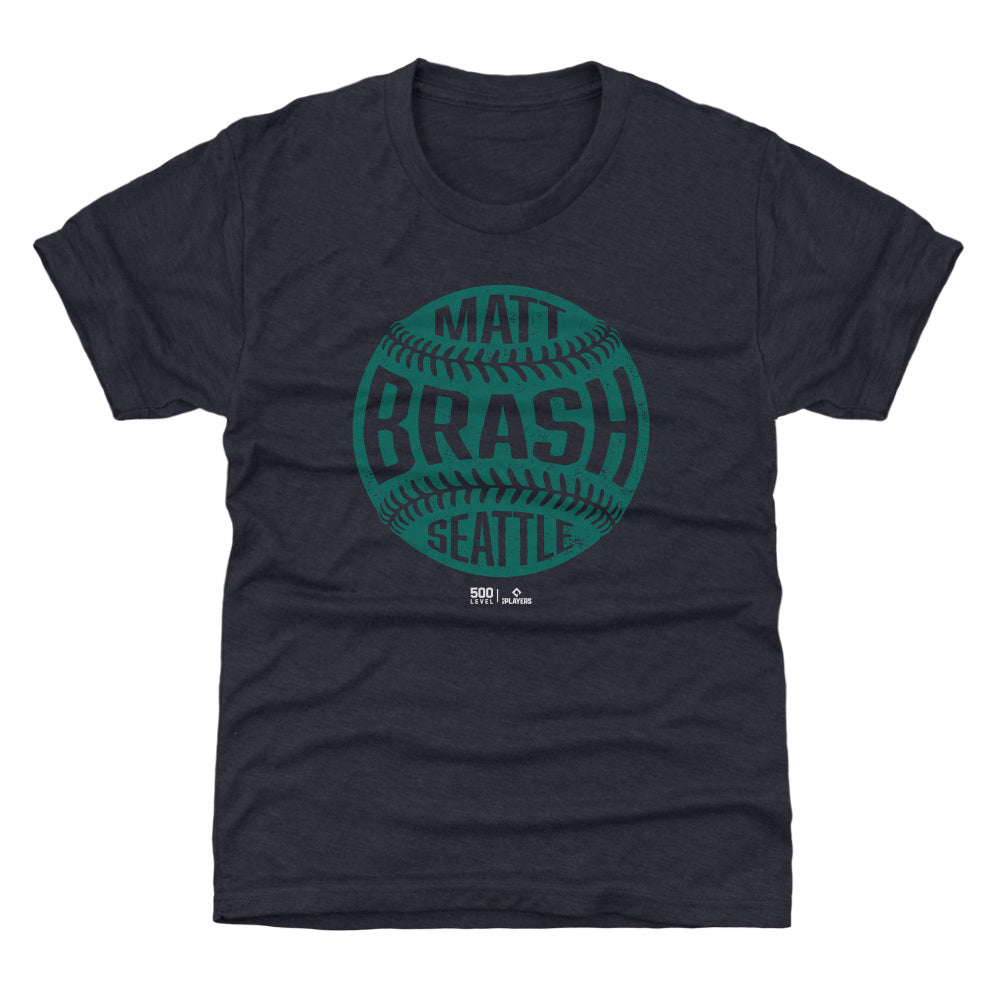 Matt Brash Seattle Vintage Baseball WHT