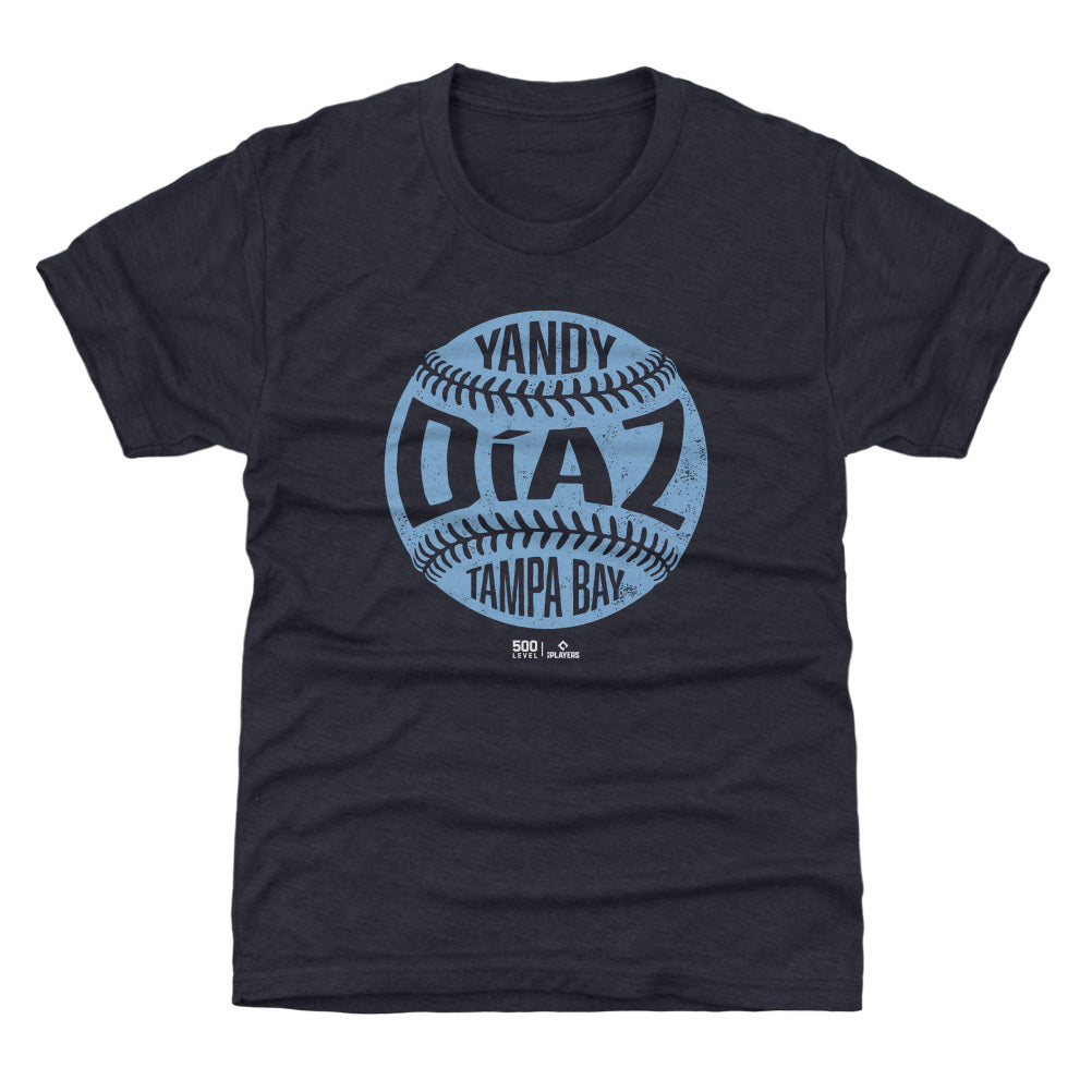 Yandy Diaz Tampa Bay Vintage Baseball WHT