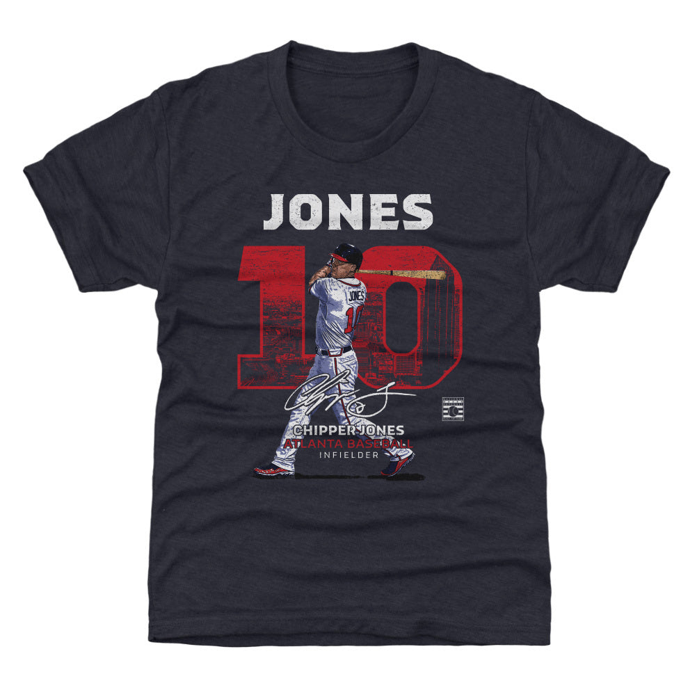 Chipper Jones Atlanta Throwback WHT
