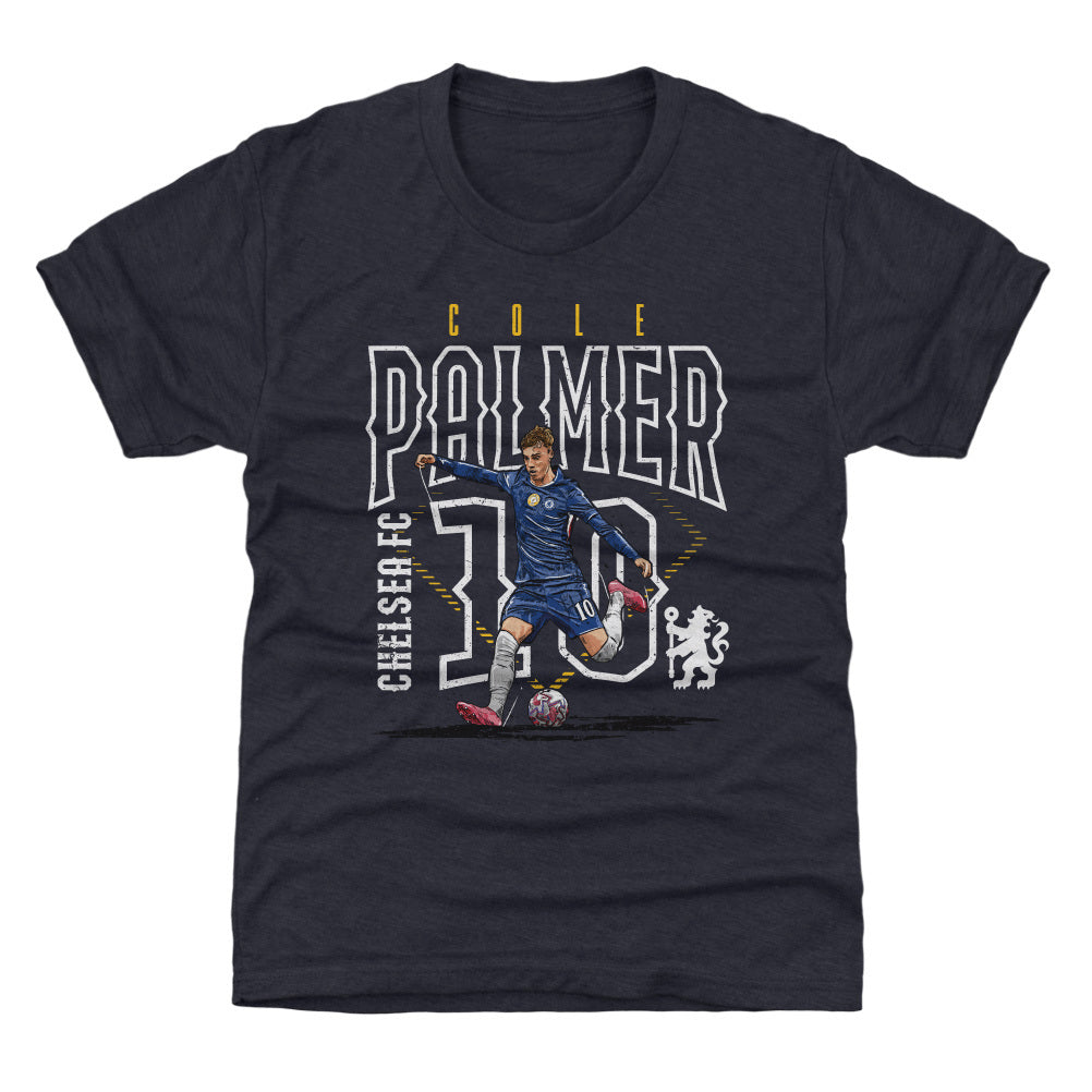 Cole Palmer Chelsea FC Outline Number WHT
