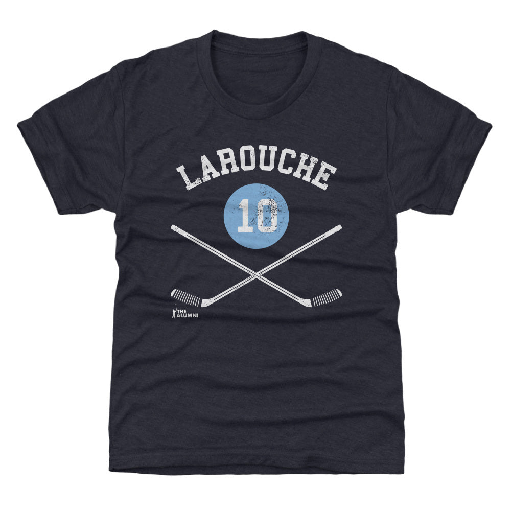 Pierre Larouche Pittsburgh 10 Sticks WHT