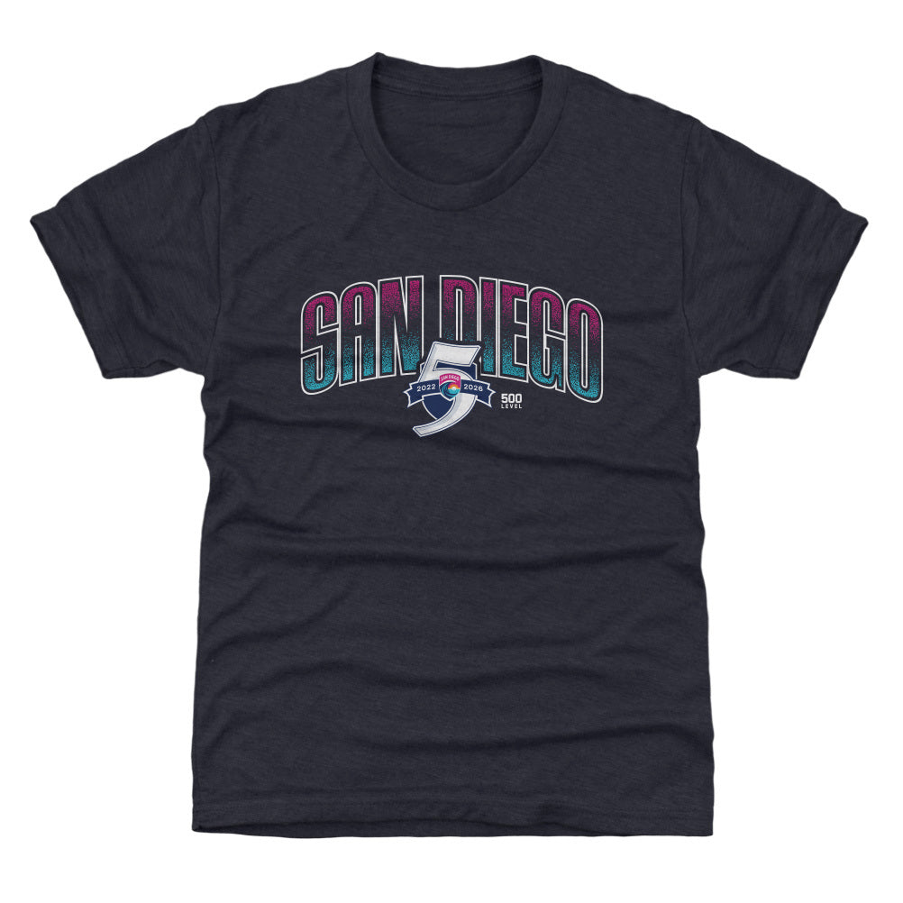 San Diego Wave FC 5 Seasons Arc WHT