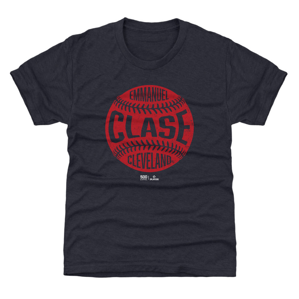 Emmanuel Clase Cleveland Vintage Baseball WHT