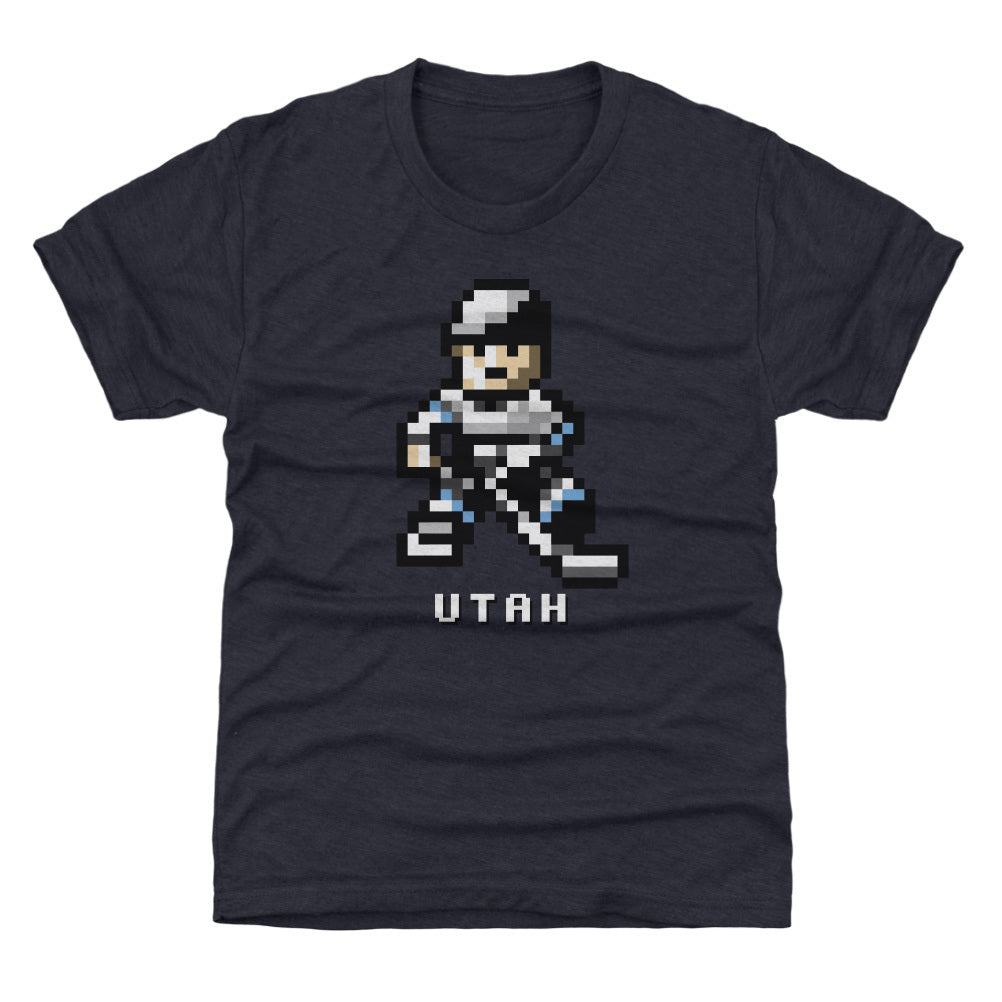 Utah Hockey 8-bit WHT