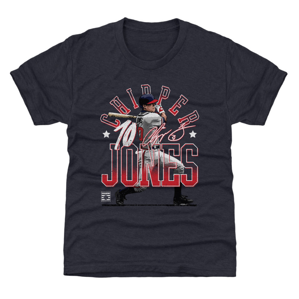 Chipper Jones Atlanta Arch WHT