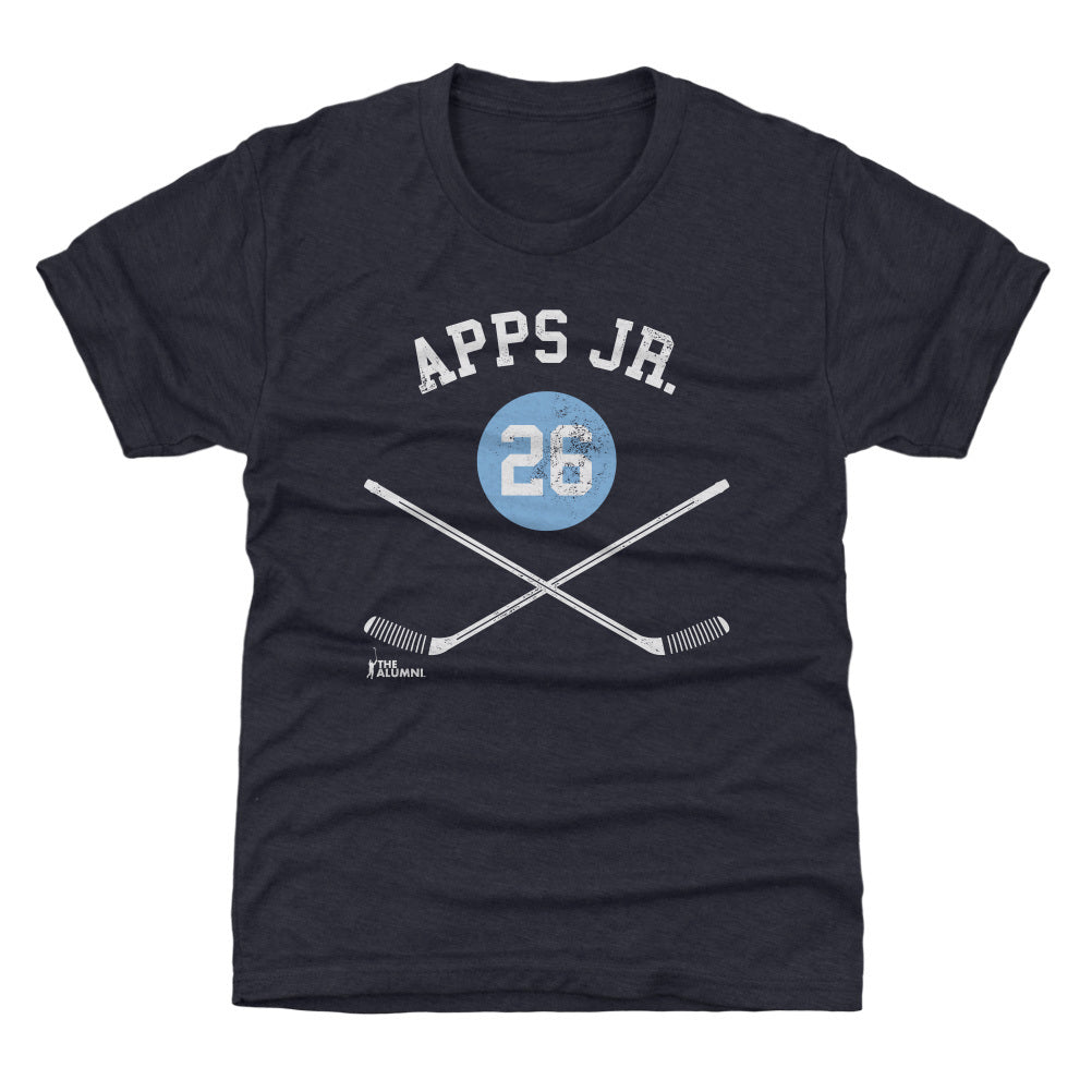 Syl Apps Jr. Pittsburgh 26 Sticks WHT