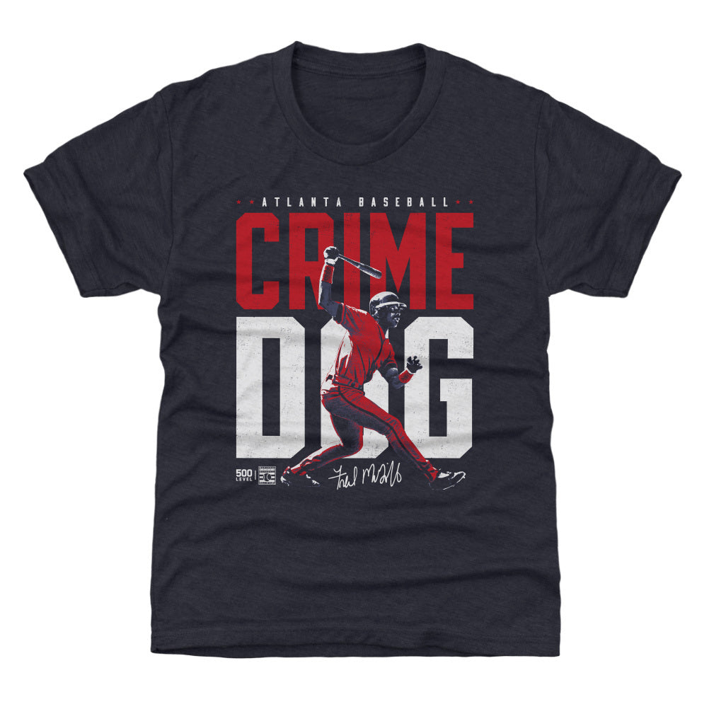Fred McGriff Atlanta Crime Dog WHT