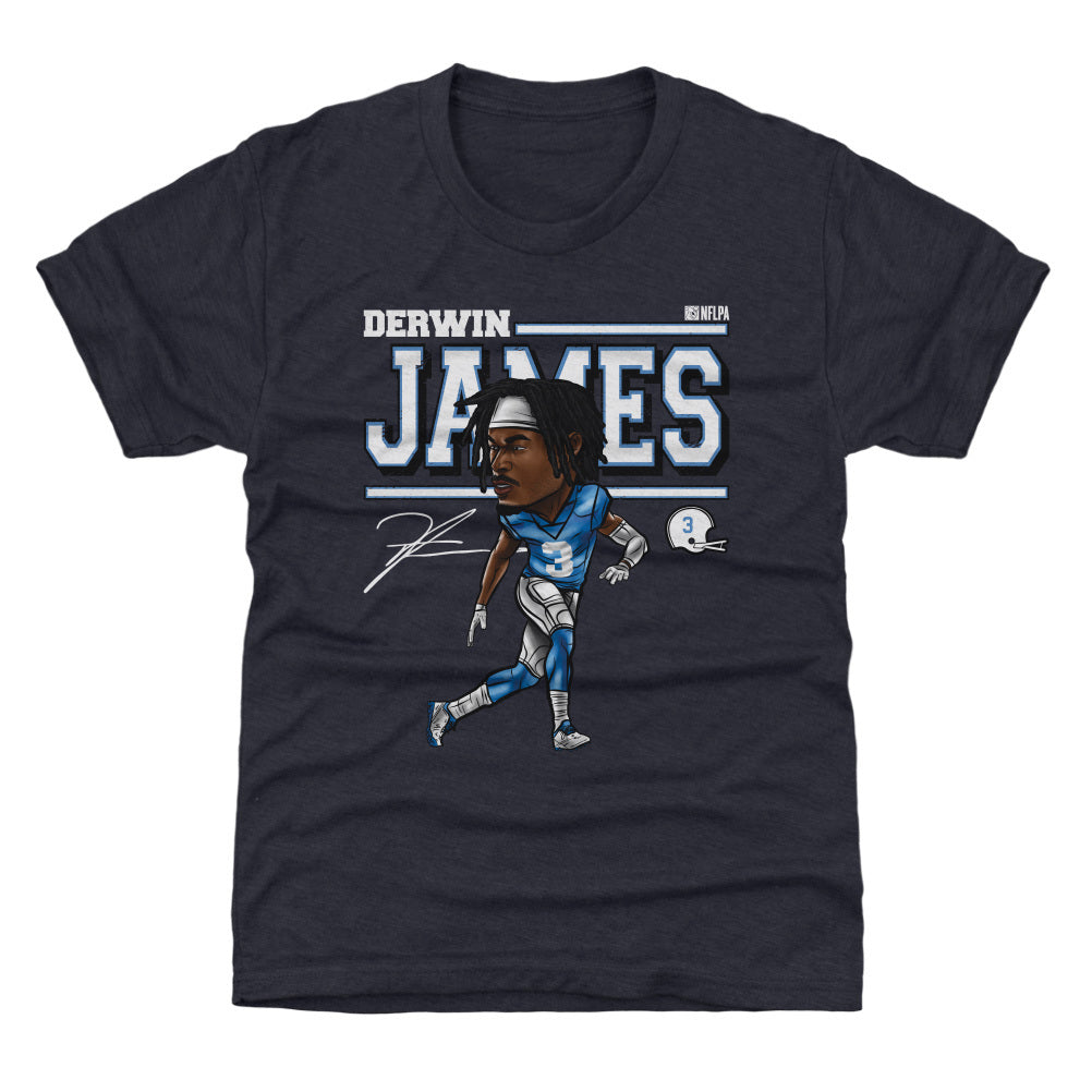 Derwin James Los Angeles C Cartoon WHT
