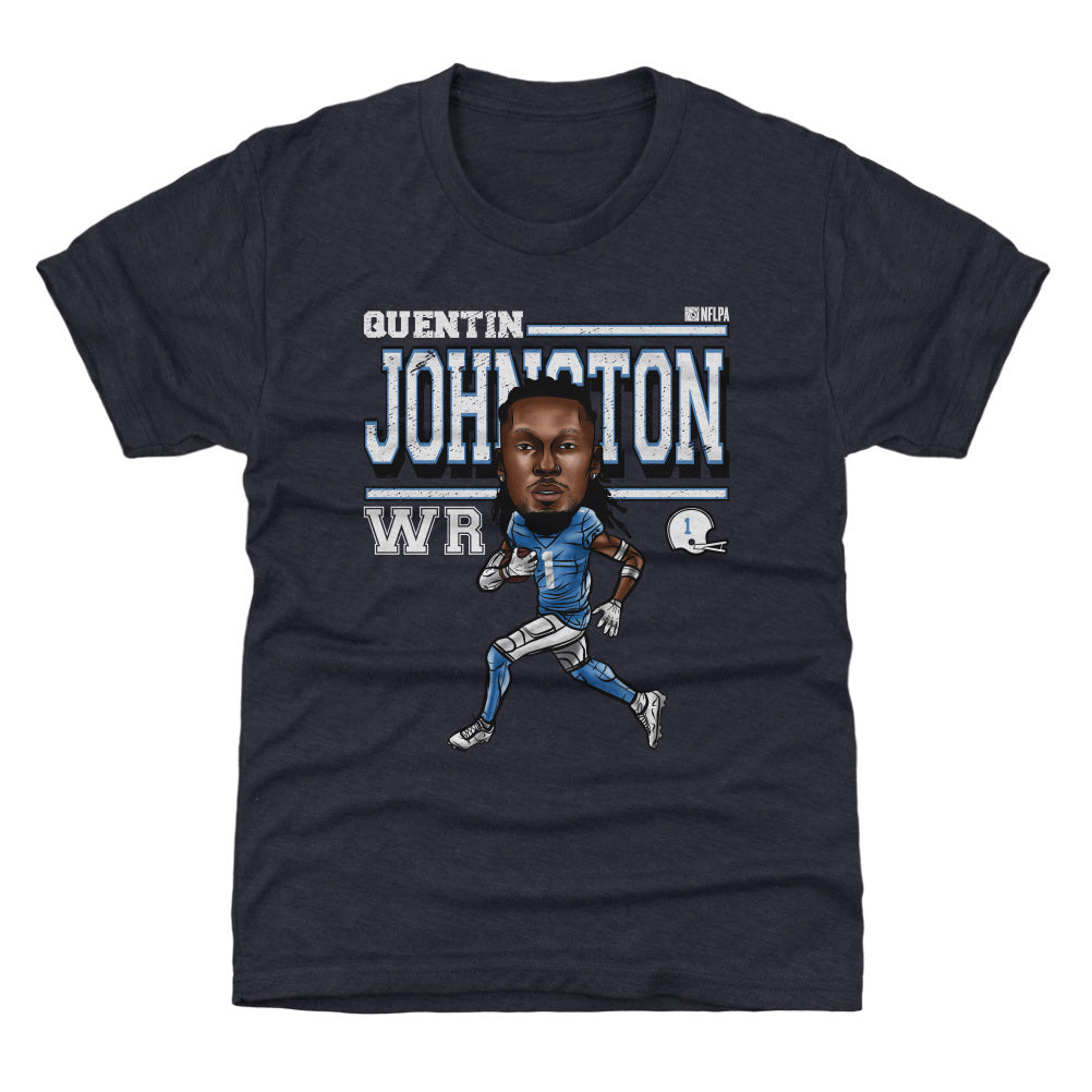 Quentin Johnston Los Angeles C Cartoon WHT