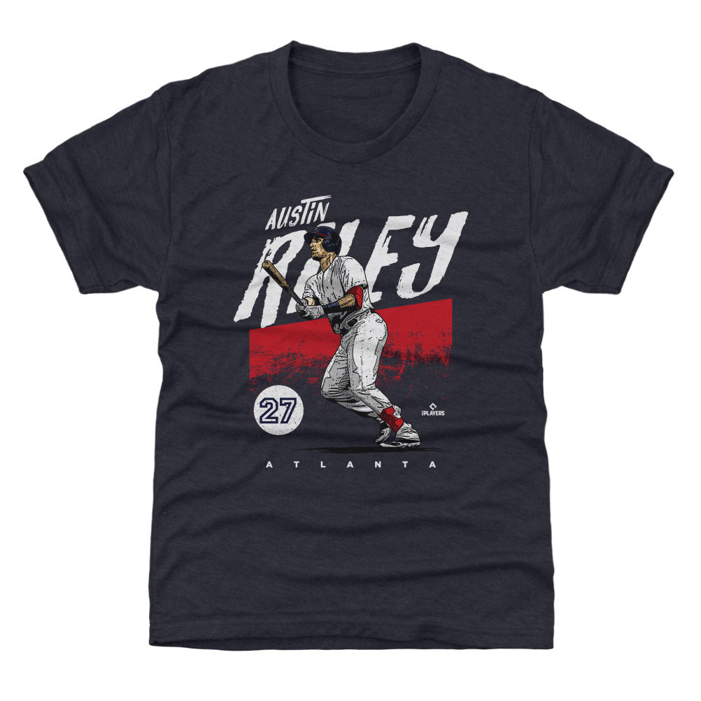 Austin Riley Atlanta Grunge WHT