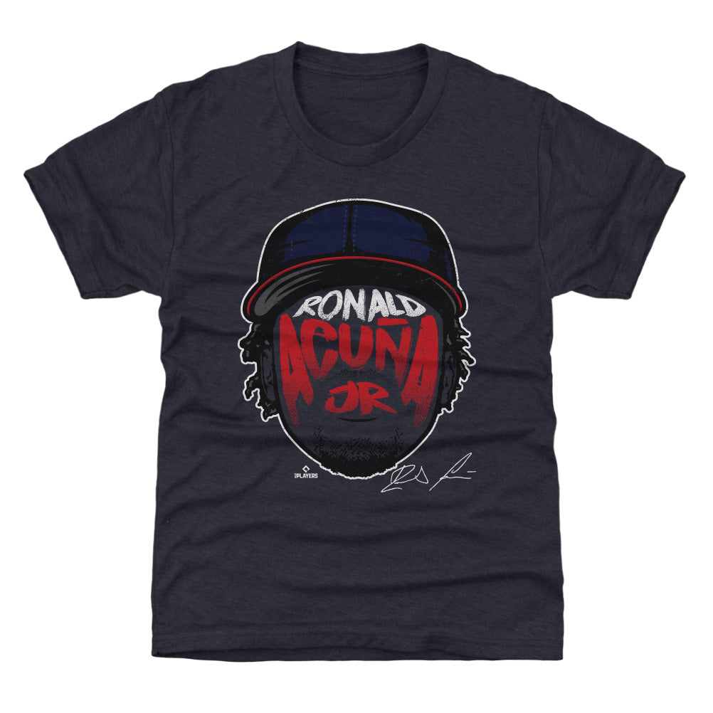 Ronald Acuna Jr. Player Silhouette WHT