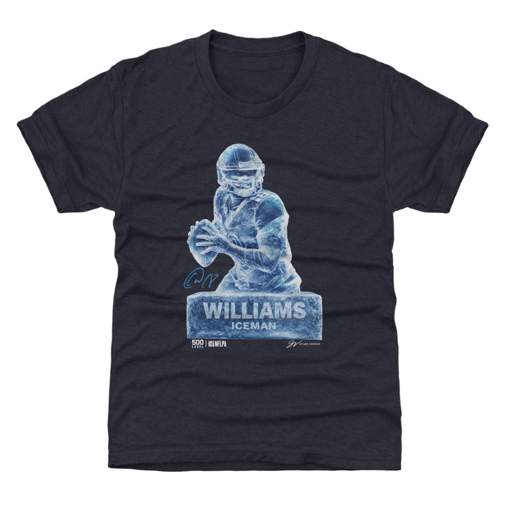 Caleb Williams Chicago Iceman Sculpture WHT