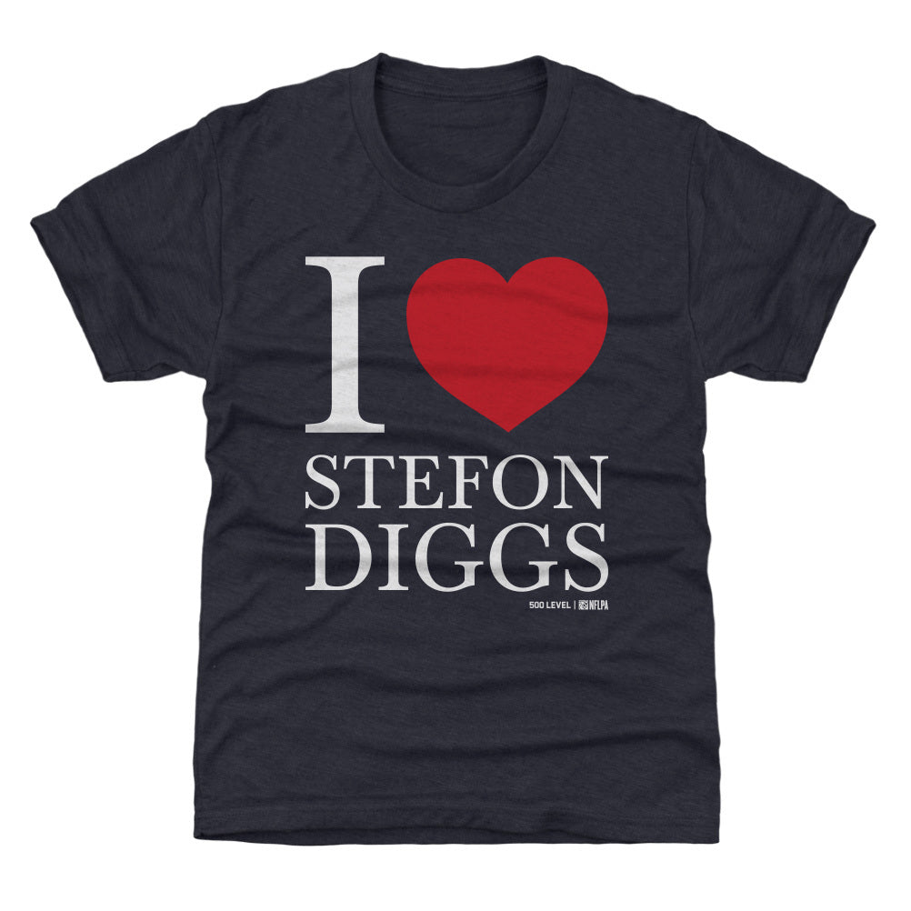 Stefon Diggs New England I Love WHT