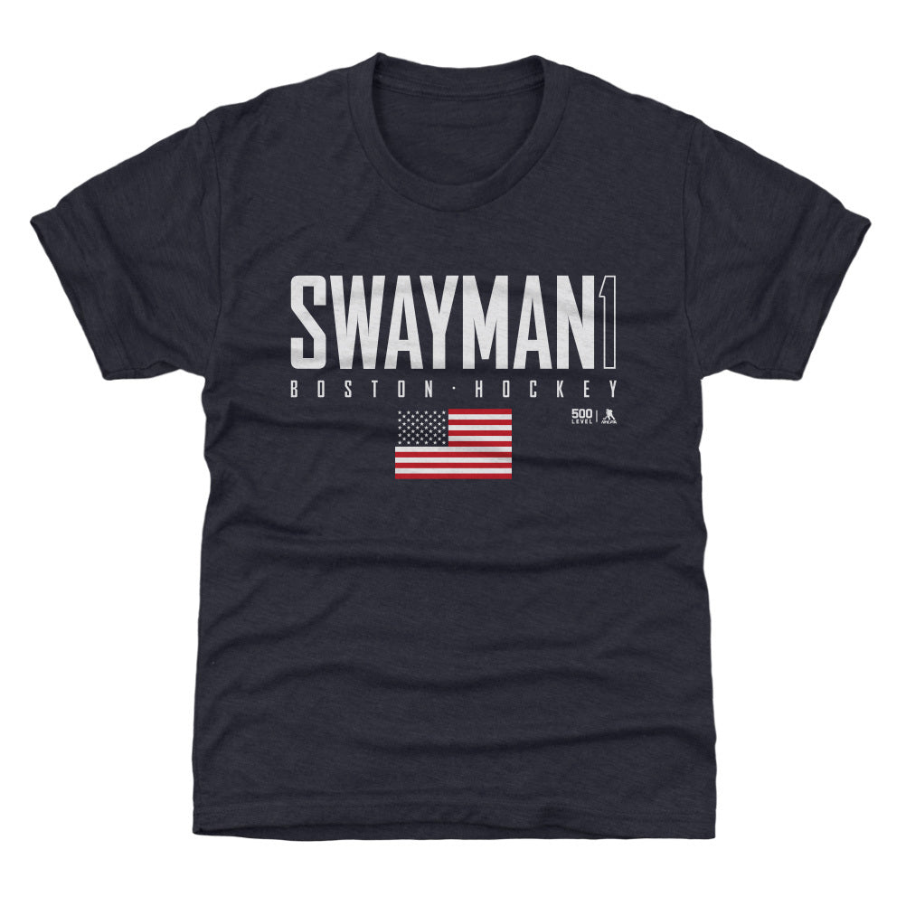 Jeremy Swayman Boston USA Elite WHT