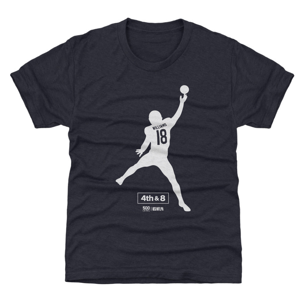 Caleb Williams Chicago Silhouette WHT