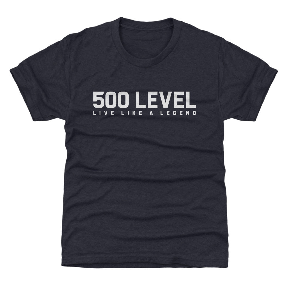 500 LEVEL Wordmark WHT