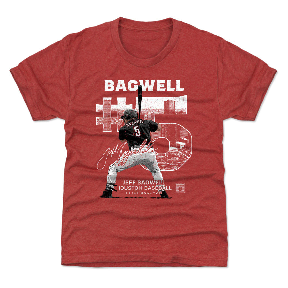 Jeff Bagwell Throwback Number WHT