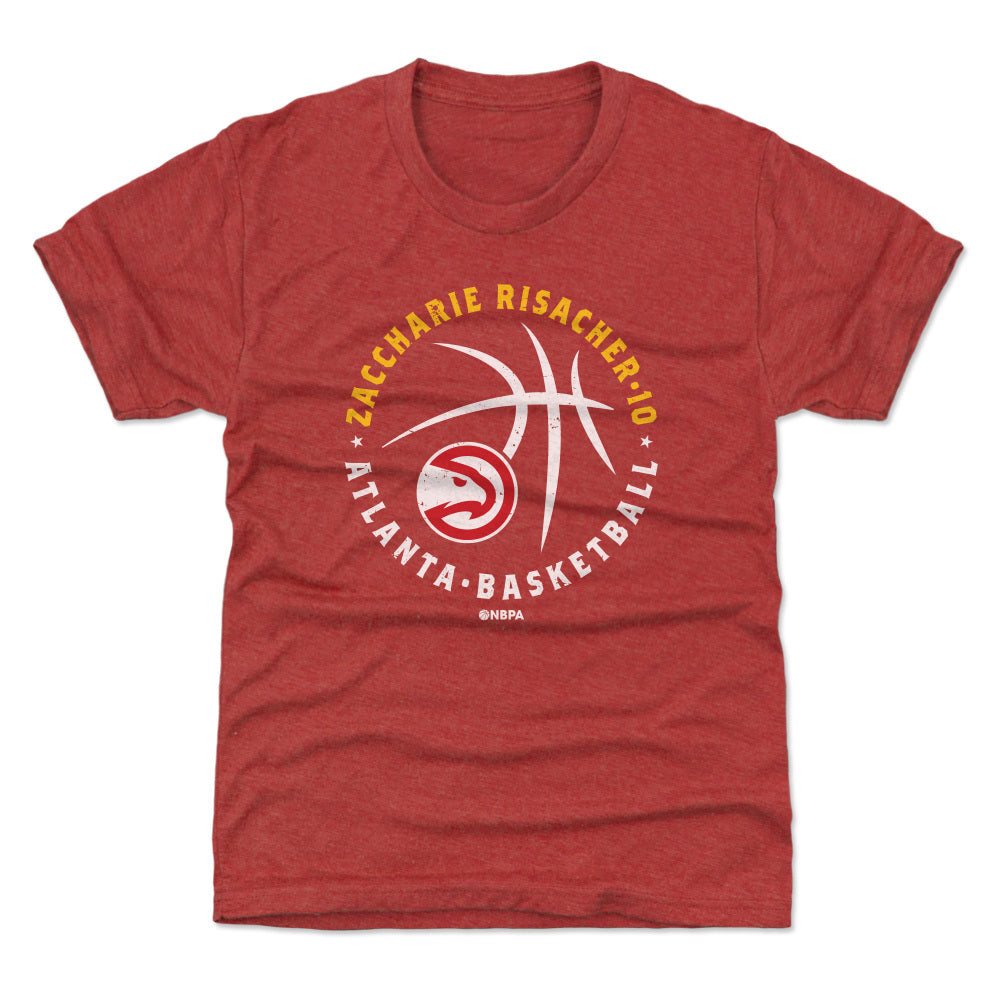Zaccharie Risacher Atlanta Hawks Player Ball WHT