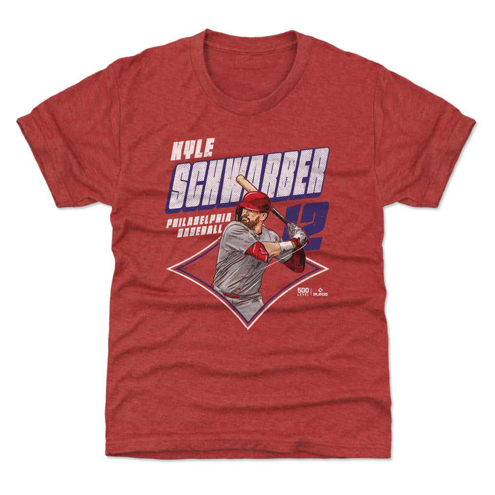 Kyle Schwarber Philadelphia Diamond WHT