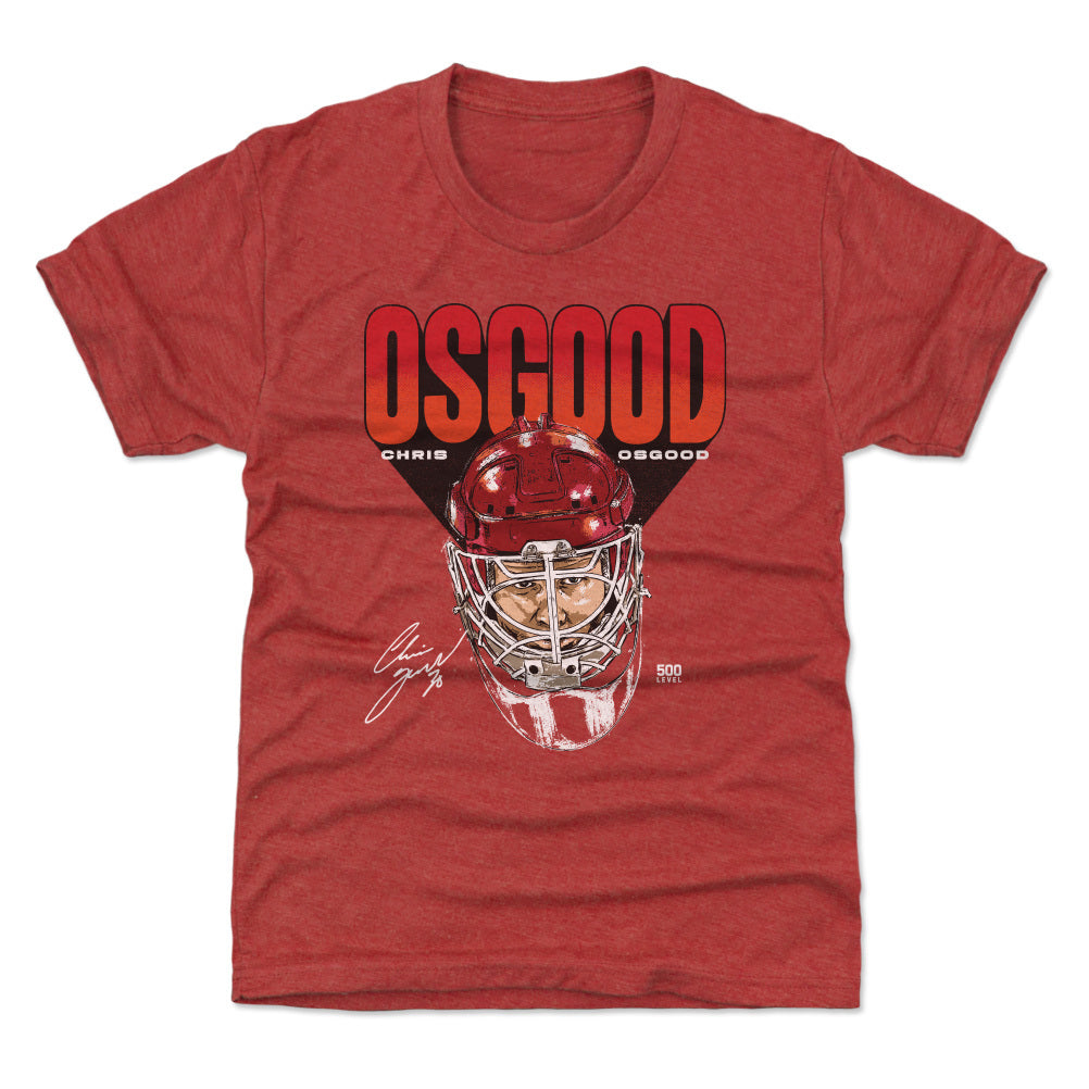 Chris Osgood Detroit Hockey Mask WHT