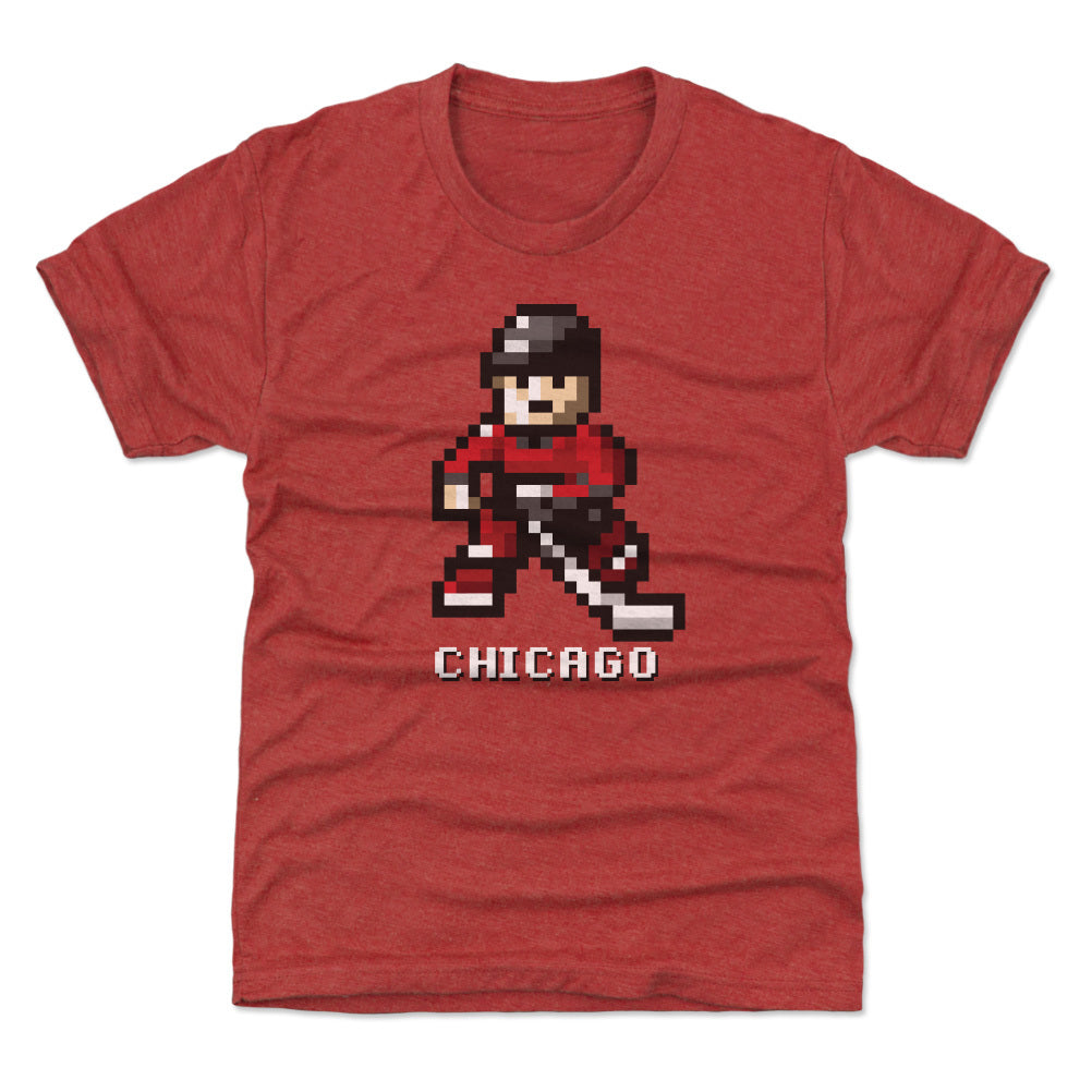 Chicago Hockey 8-bit WHT