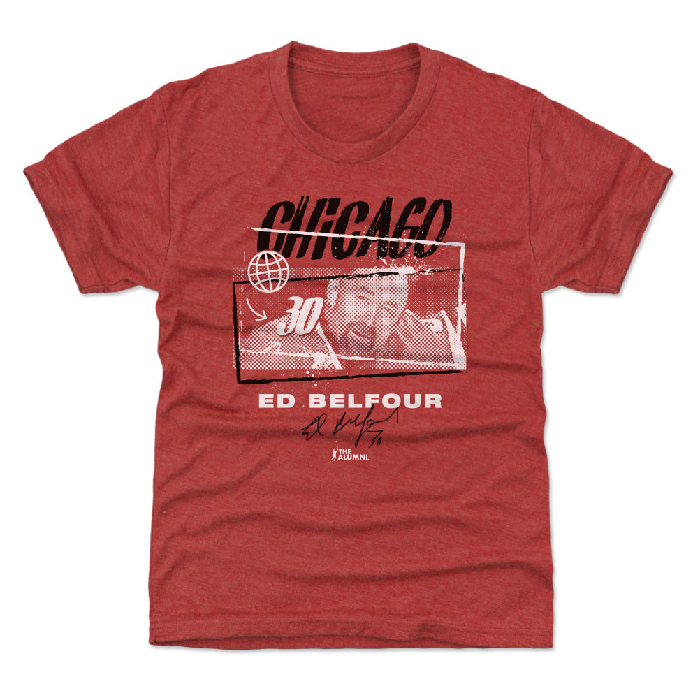 Ed Belfour Chicago Tones WHT