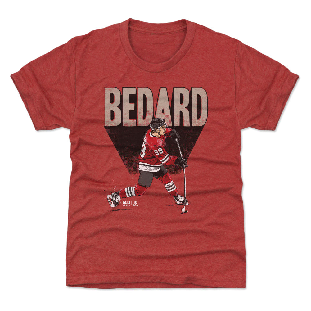 Connor Bedard Chicago Bold WHT