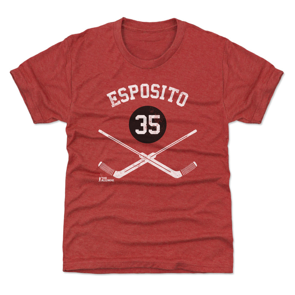 Tony Esposito Chicago 35 Goalie Sticks WHT