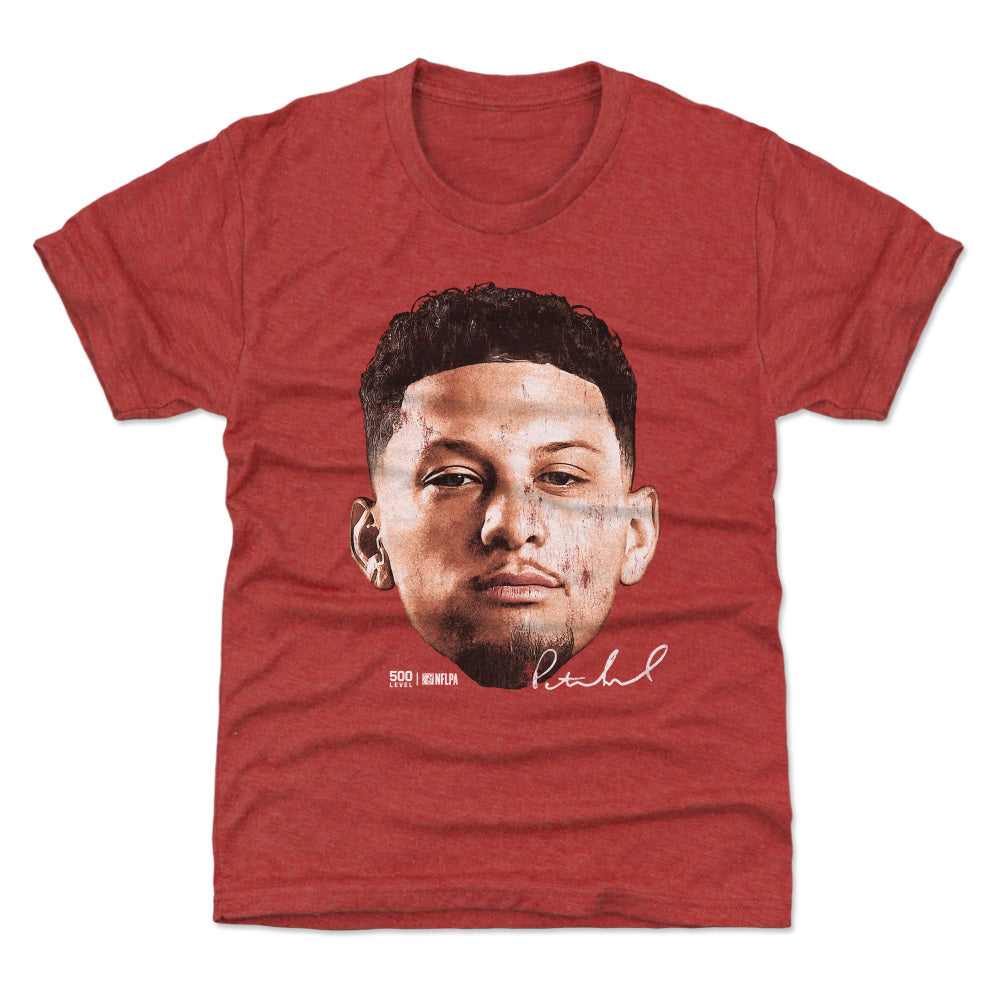 Patrick Mahomes Kansas City Vintage Head WHT