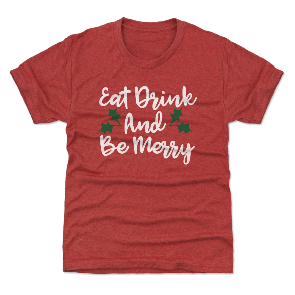 Christmas Eat Drink And Be Merry WHT