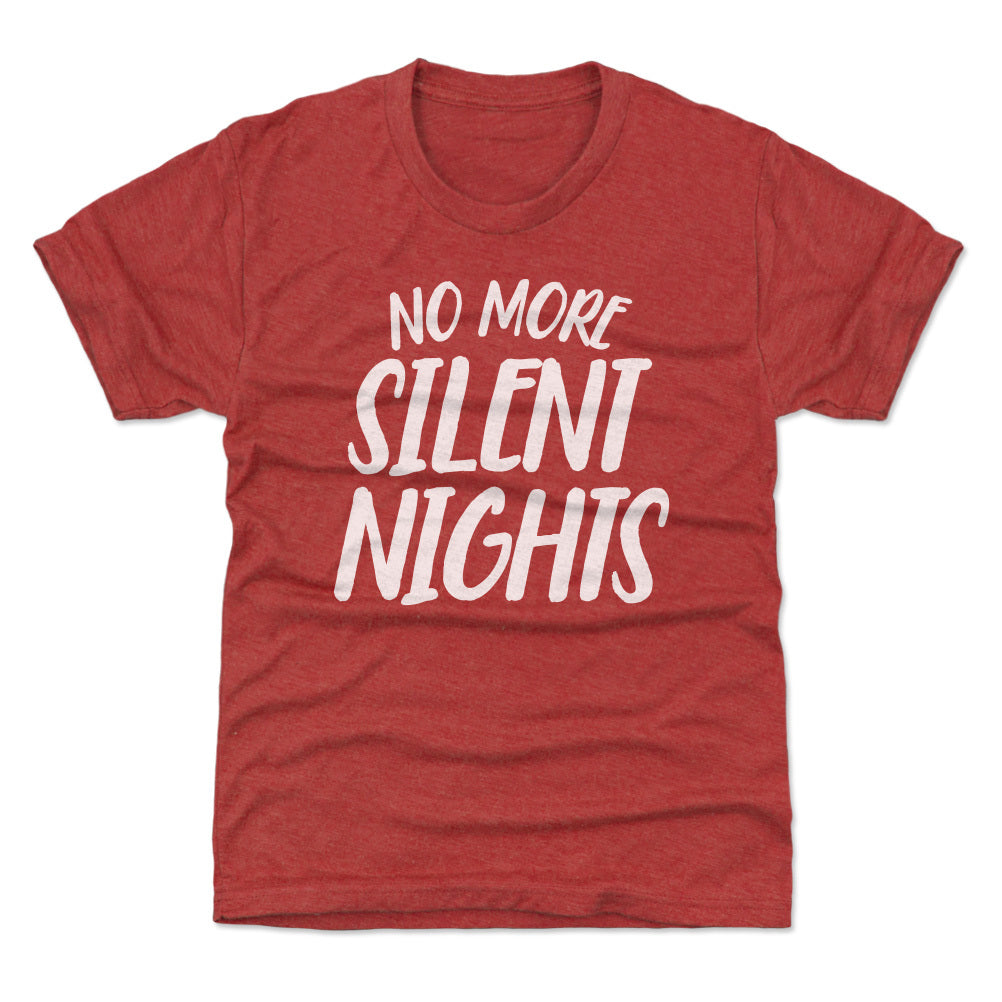 Christmas No More Silent Nights WHT