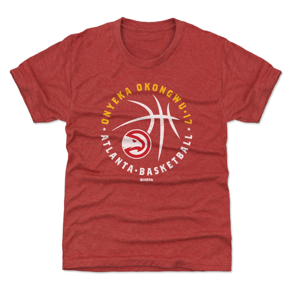 Onyeka Okongwu Atlanta Hawks Player Ball WHT