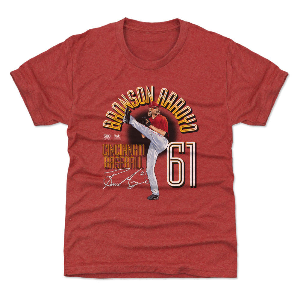 Bronson Arroyo Cincinnati Name Arc WHT