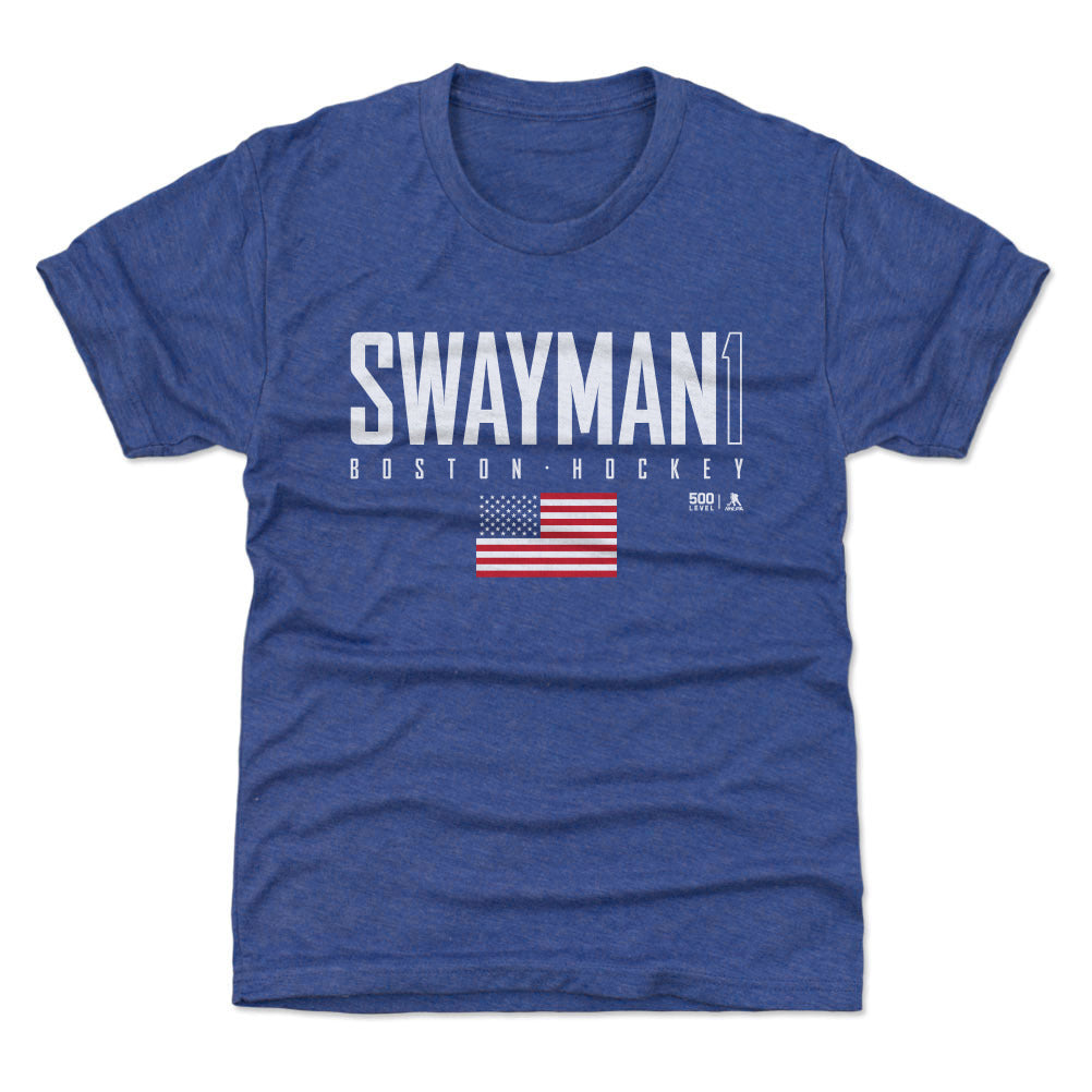 Jeremy Swayman Boston USA Elite WHT