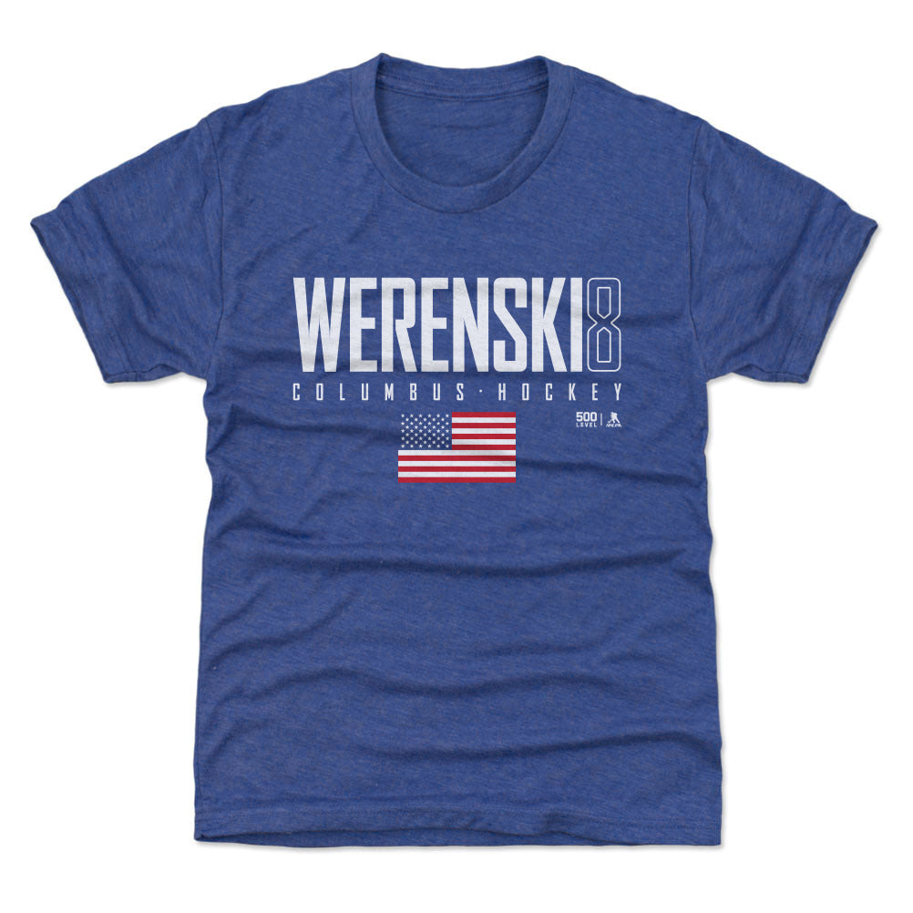 Zach Werenski Columbus USA Elite WHT
