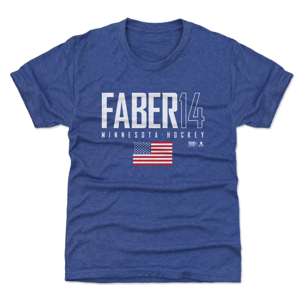 Brock Faber Minnesota USA Elite WHT