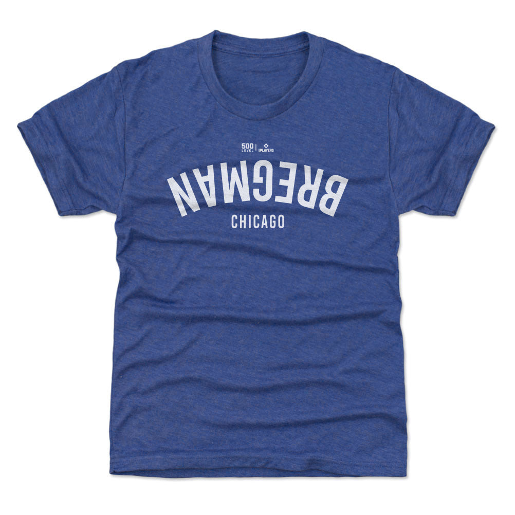 Alex Bregman Chicago C Invert WHT