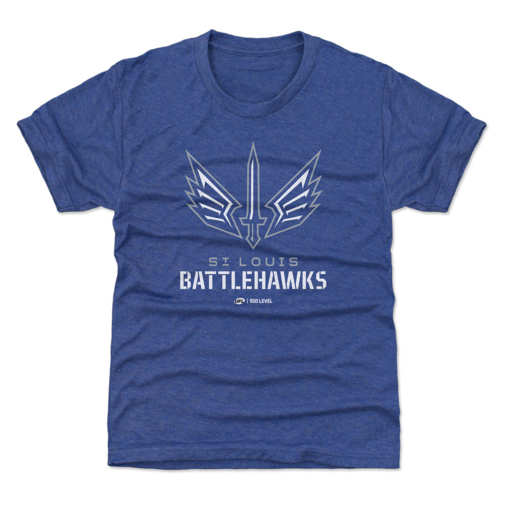 St. Louis Battlehawks Primary Logo WHT