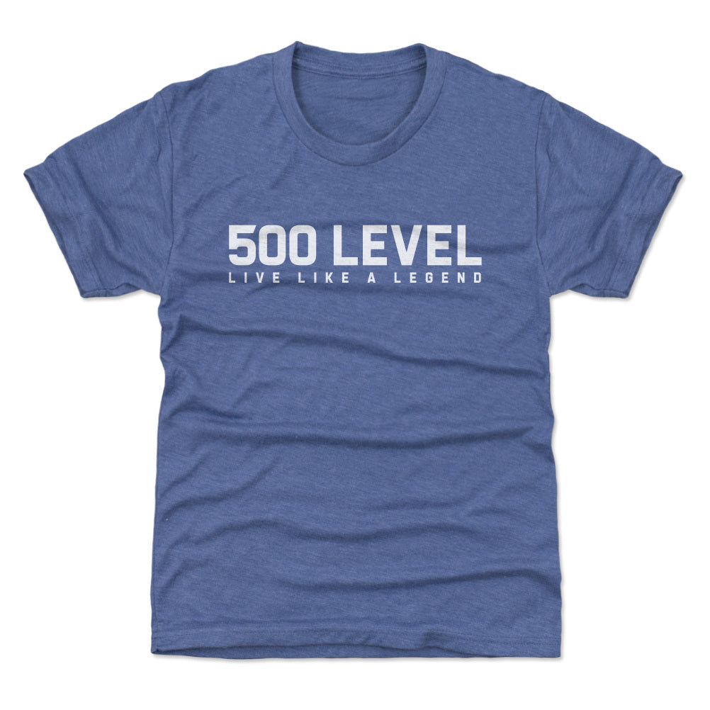 500 LEVEL Wordmark WHT
