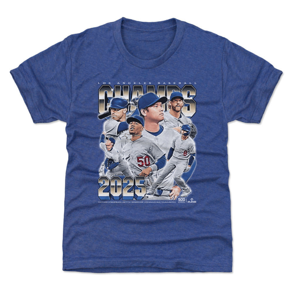 Los Angeles D Baseball 2025 Champs Vintage WHT