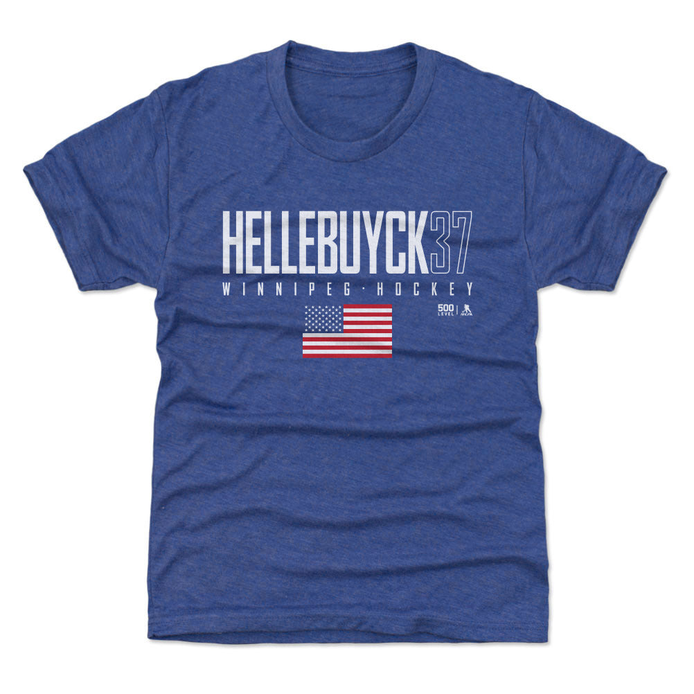 Connor Hellebuyck Winnipeg USA Elite WHT