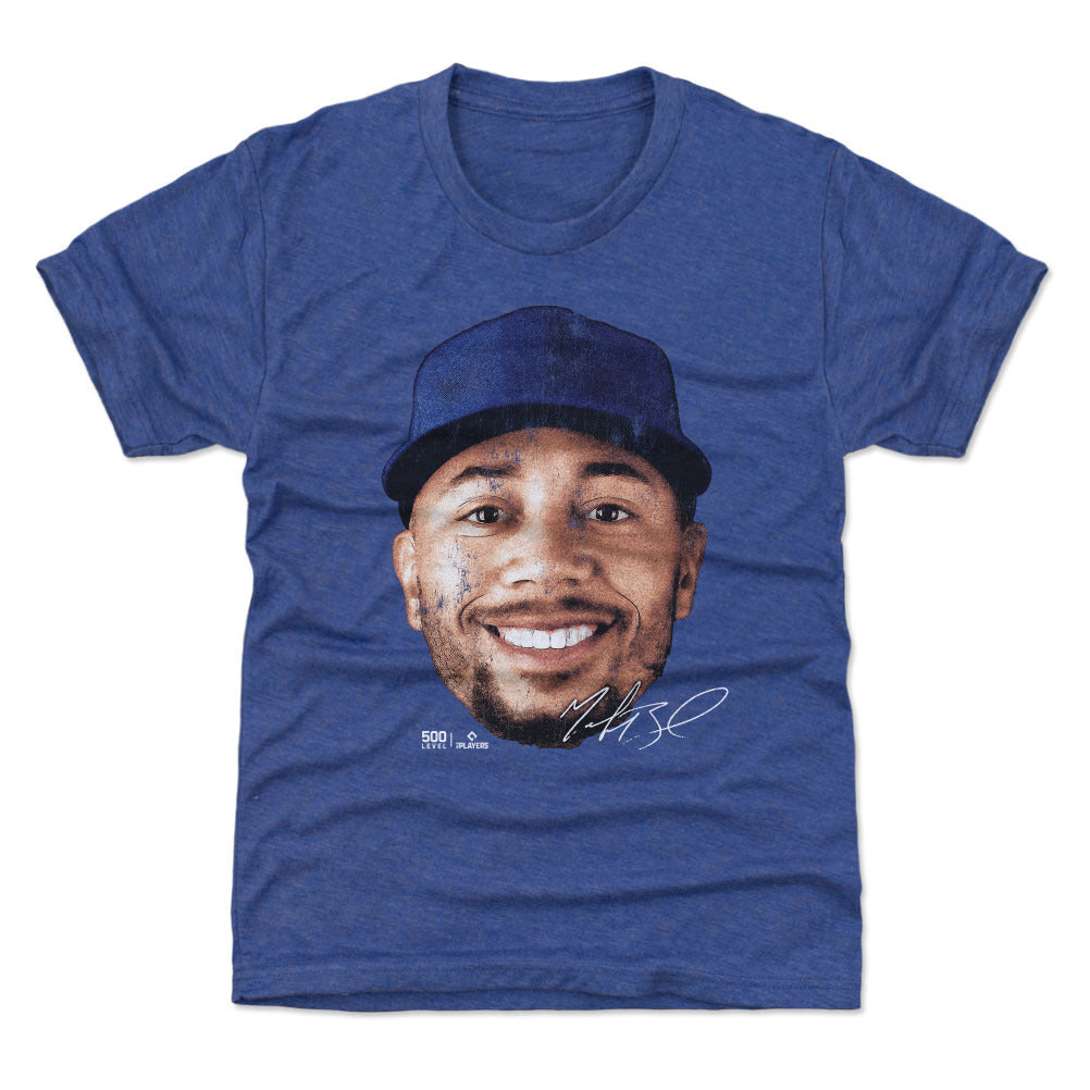 Mookie Betts Los Angeles D Vintage Head WHT