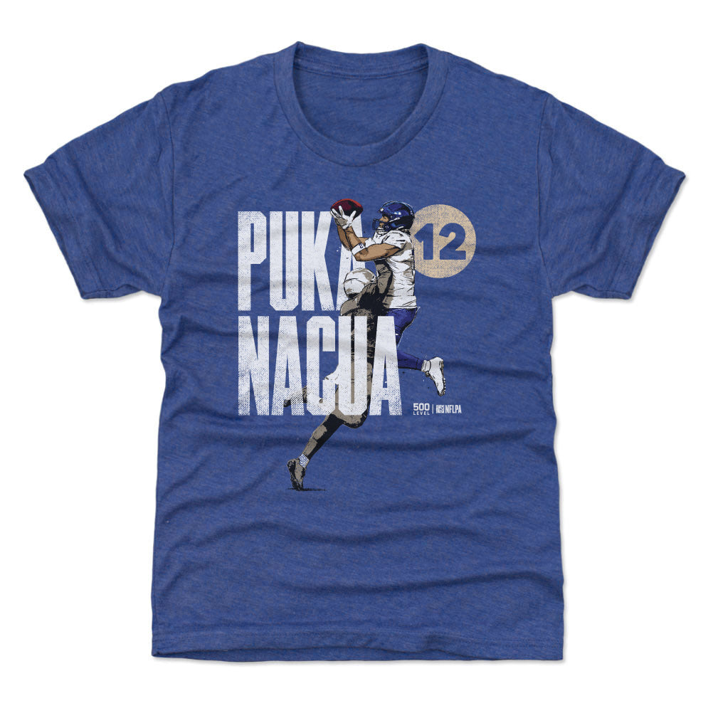Puka Nacua Los Angeles R Player Name WHT