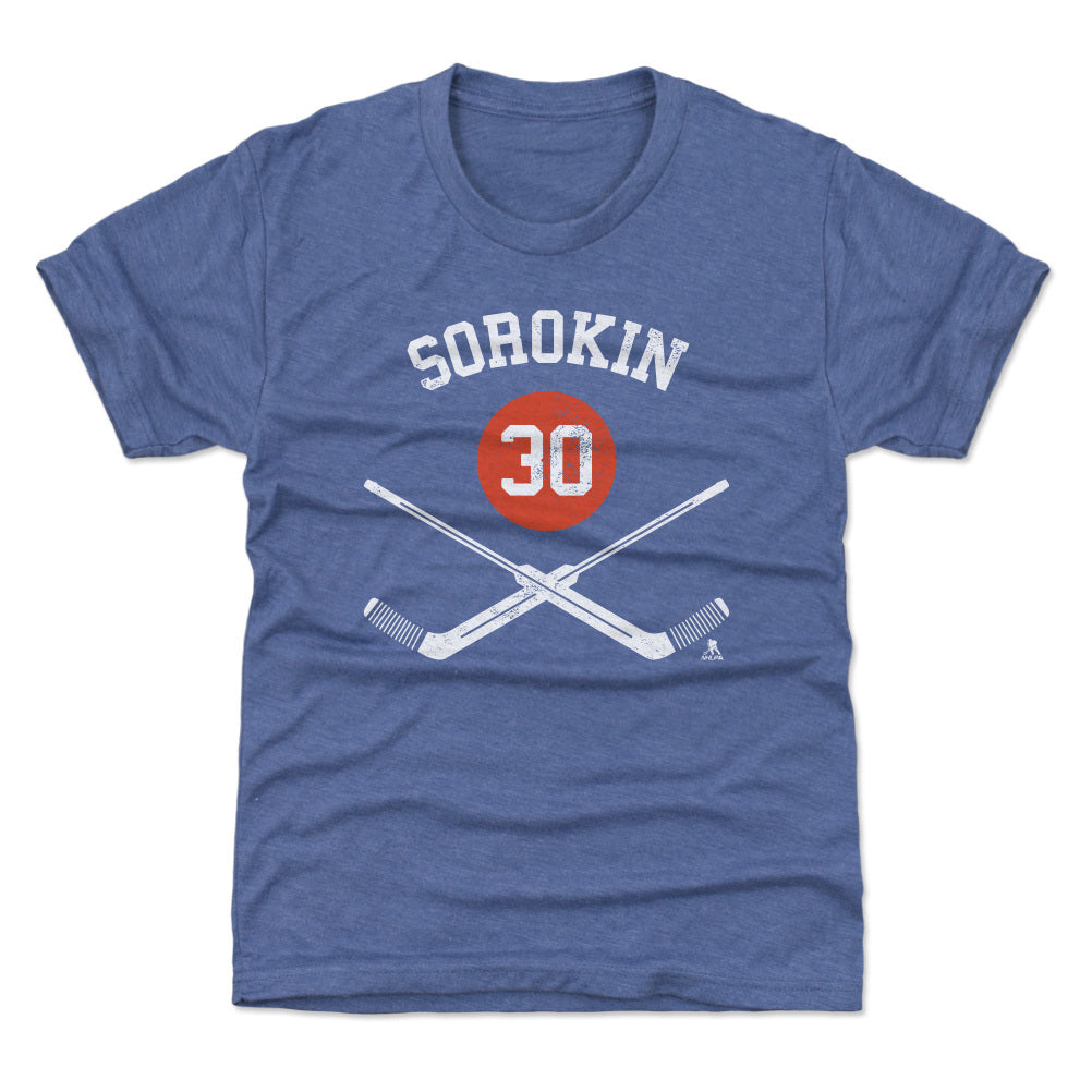 Ilya Sorokin New York I Goalie Sticks WHT