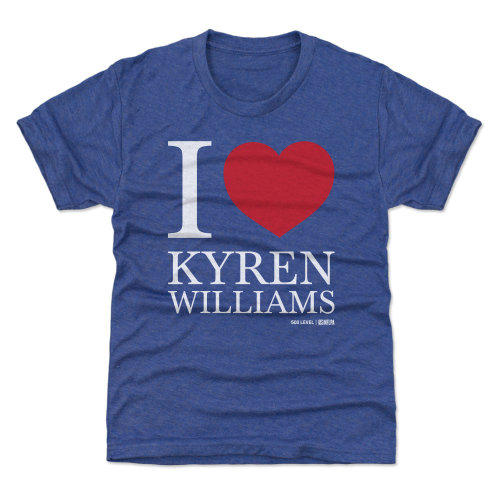 Kyren Williams Los Angeles R I Love WHT