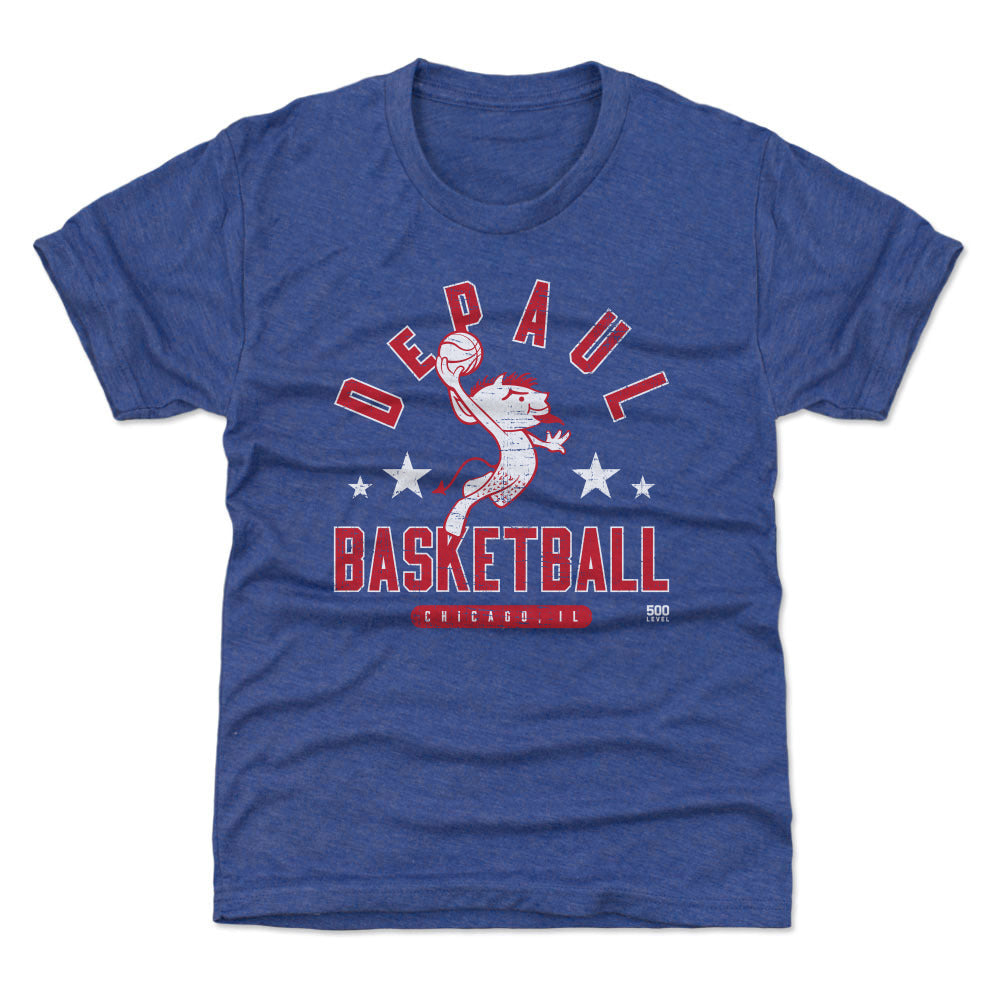 DePaul Blue Demons Vintage Basketball WHT
