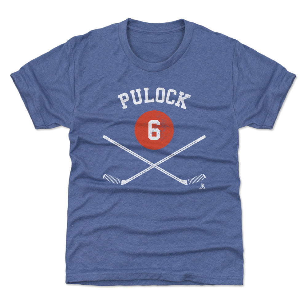 Ryan Pulock New York I Sticks WHT