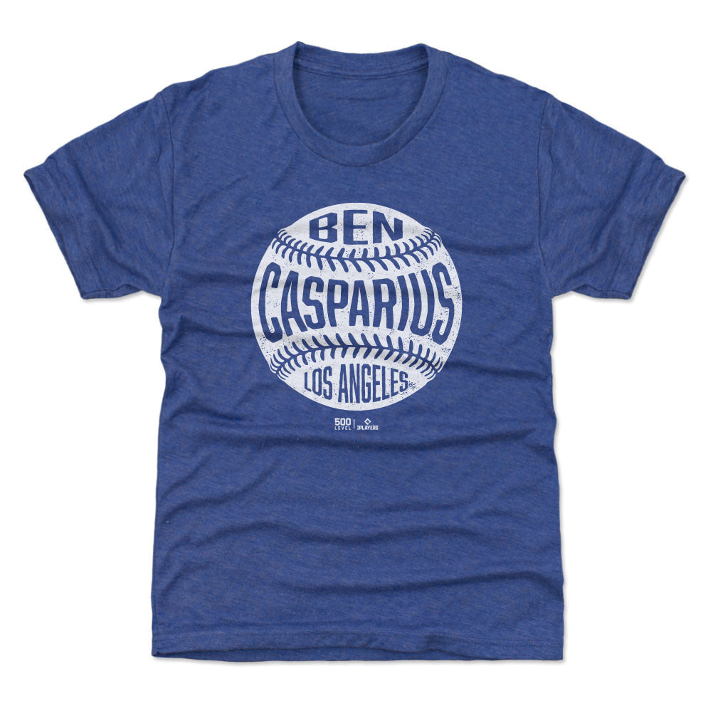 Ben Casparius Los Angeles D Vintage Baseball WHT