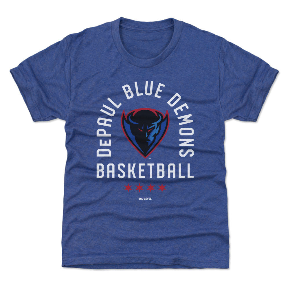 DePaul Blue Demons Basketball Arc WHT