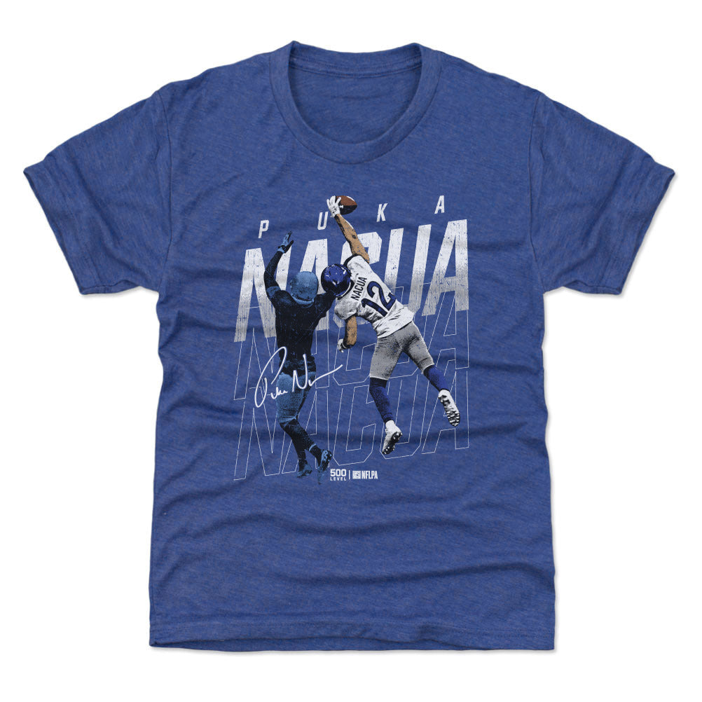 Puka Nacua Los Angeles R One-Handed Catch WHT